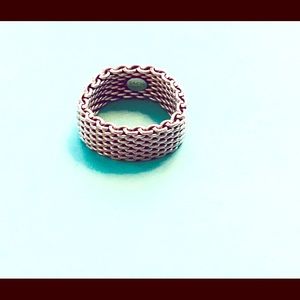 Tiffany & Co. retired Mesh Ring size 8